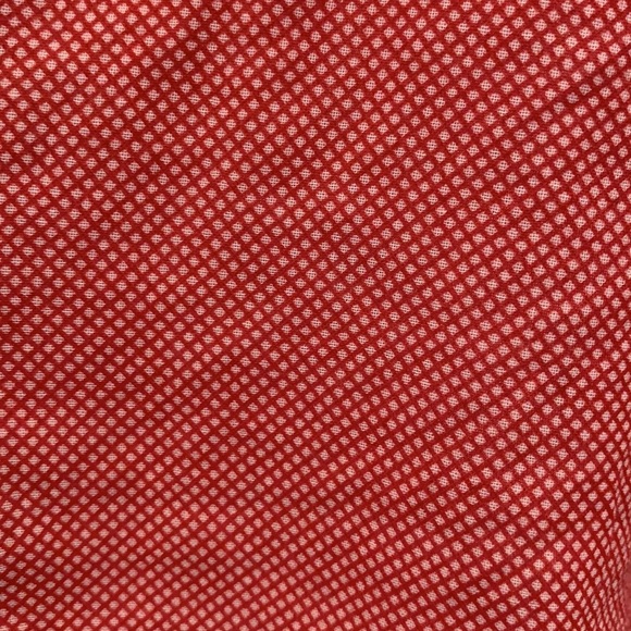 Pin up style red and white micro dot midi skirt - Picture 3 of 4